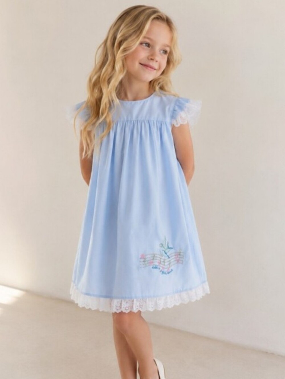 The Oaks Apparel Joyful Noise Dress - Girls 4t